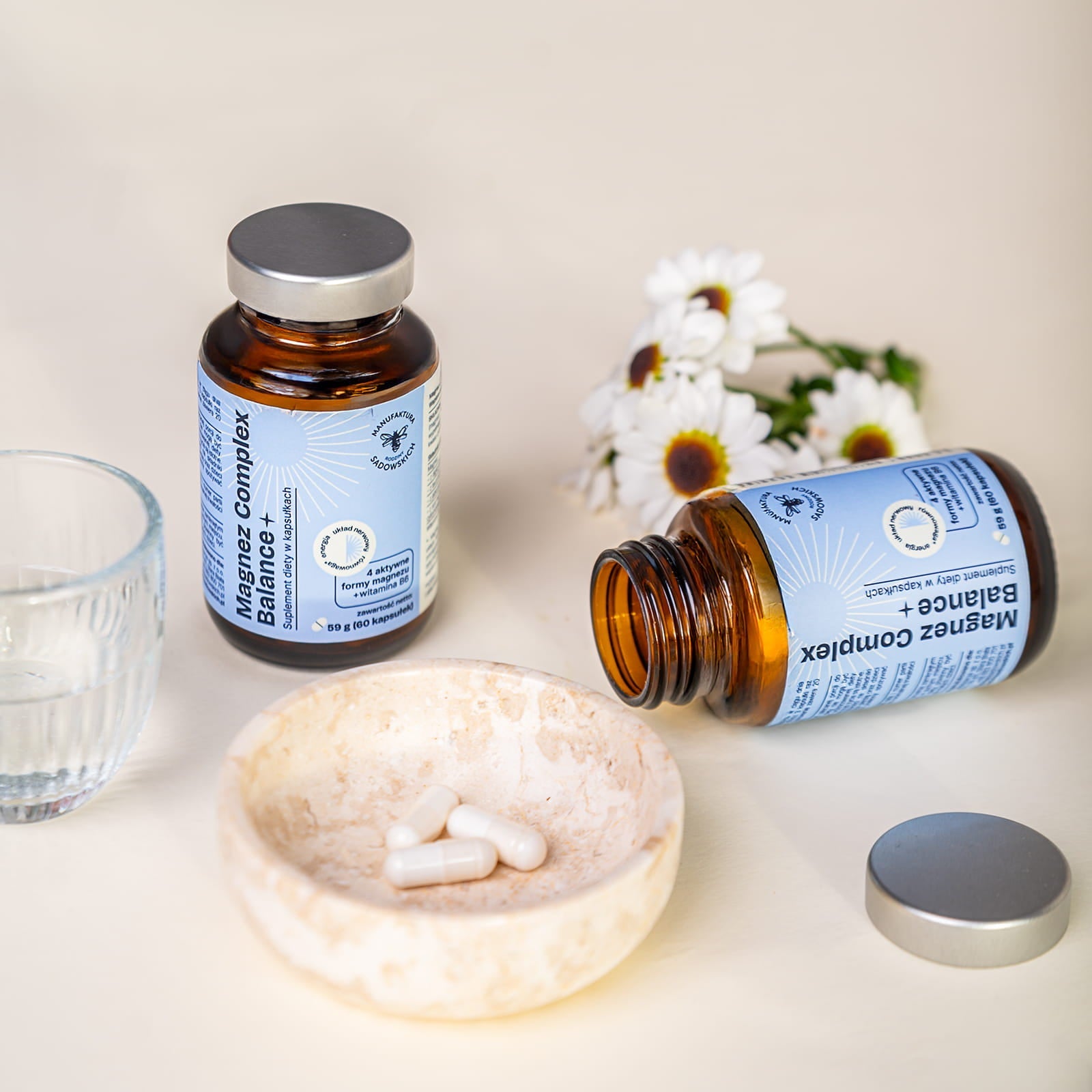 Magnesium Complex Balance+ 60 caps - Sadowski Bee Gardens - Vesa Beauty