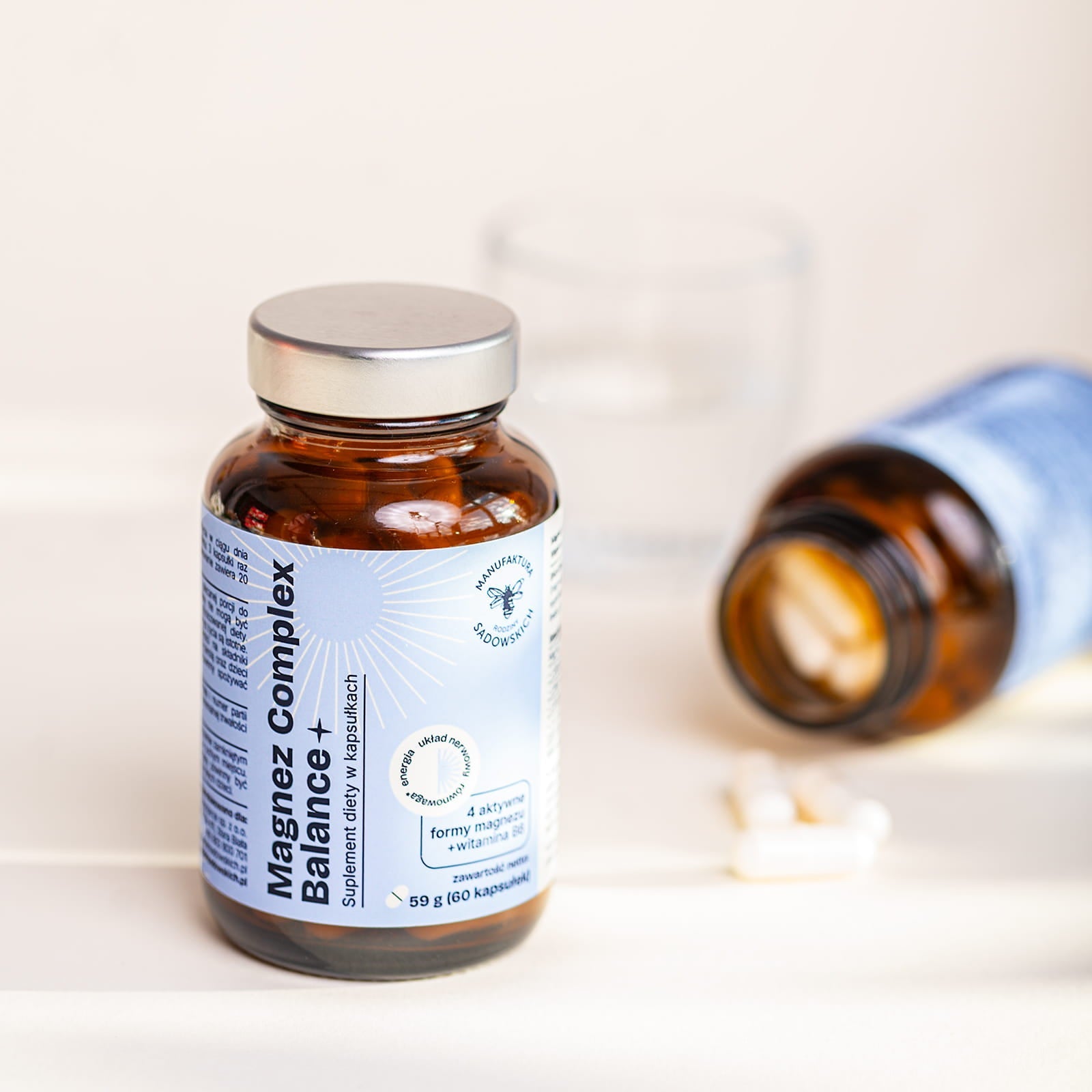 Magnesium Complex Balance+ 60 caps - Sadowski Bee Gardens - Vesa Beauty