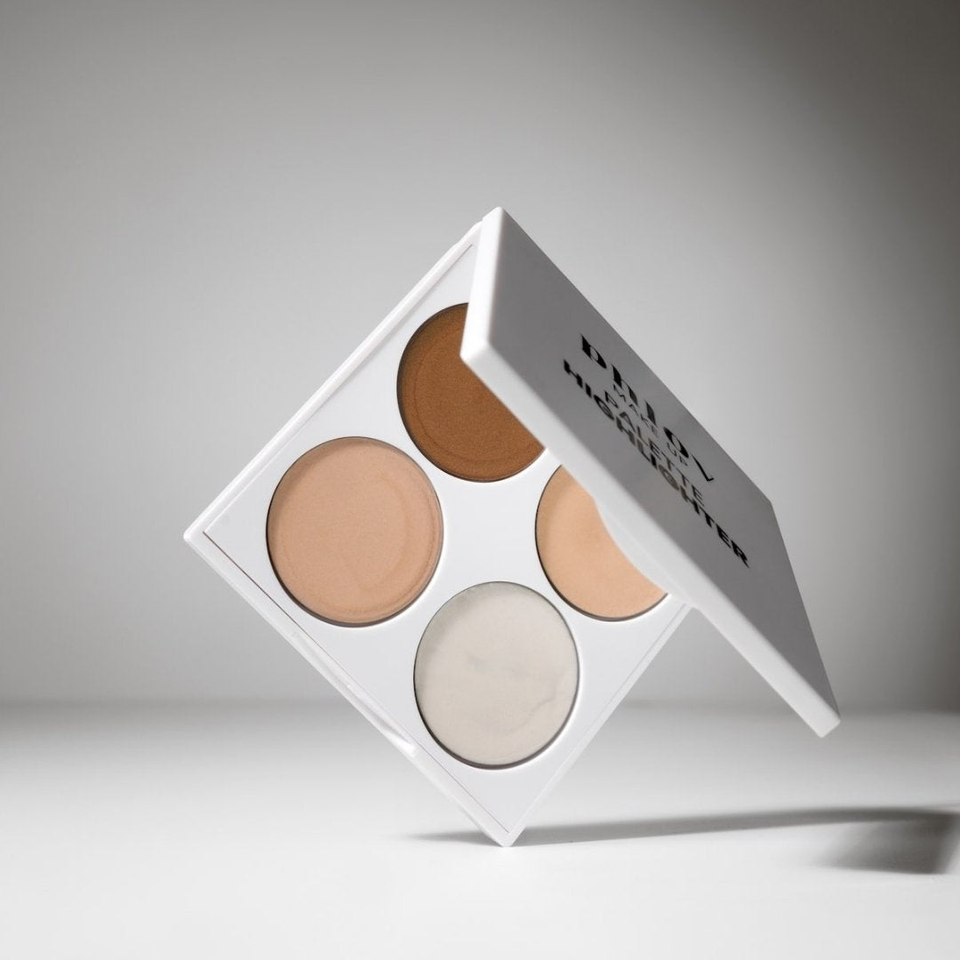 make up HIGHLIGHTER PALETTE 4x2.4g - Phlov - Vesa Beauty