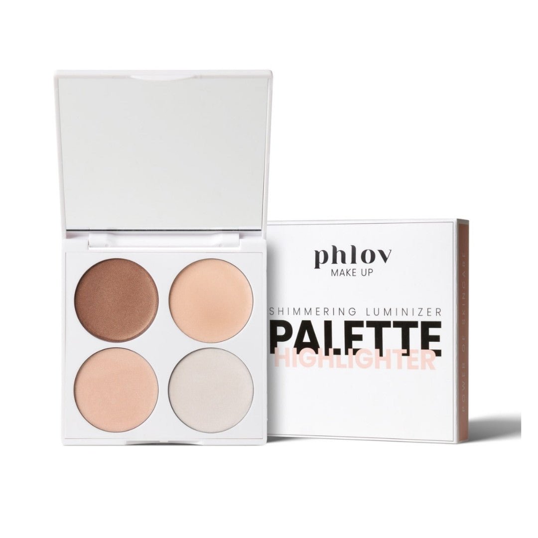 make up HIGHLIGHTER PALETTE 4x2.4g - Phlov - Vesa Beauty