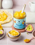 Mango & Passion fruit in gel with Honey "Żelowocki" 320g - Sadowski Bee Gardens - Vesa Beauty