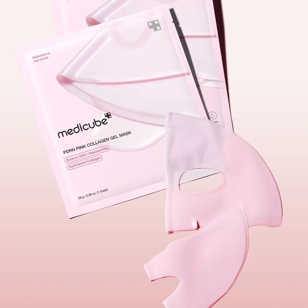 Natural Cosmetics Medicube PDRN Pink Collagen Gel Mask 4pcs