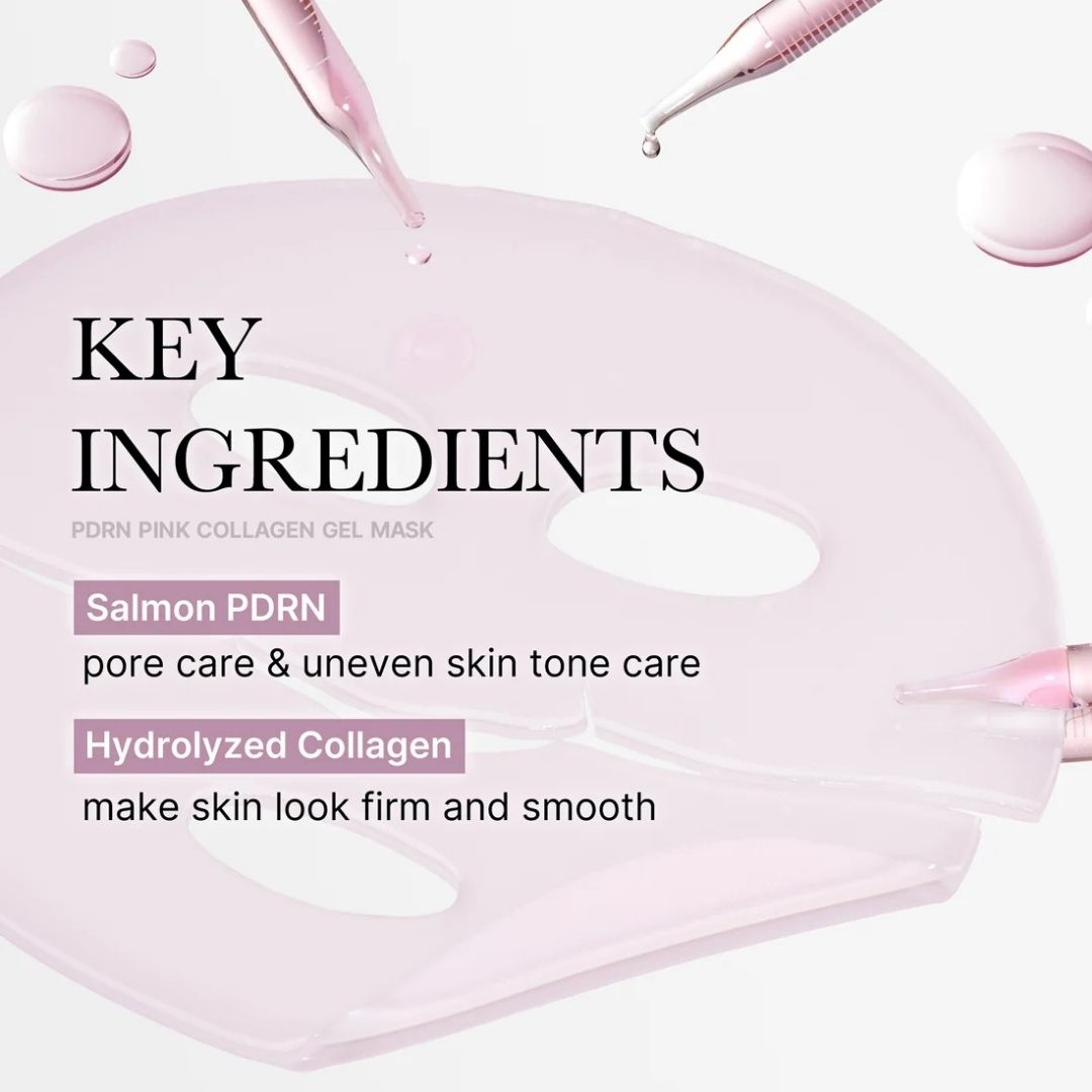 Natural Cosmetics Medicube PDRN Pink Collagen Gel Mask 4pcs