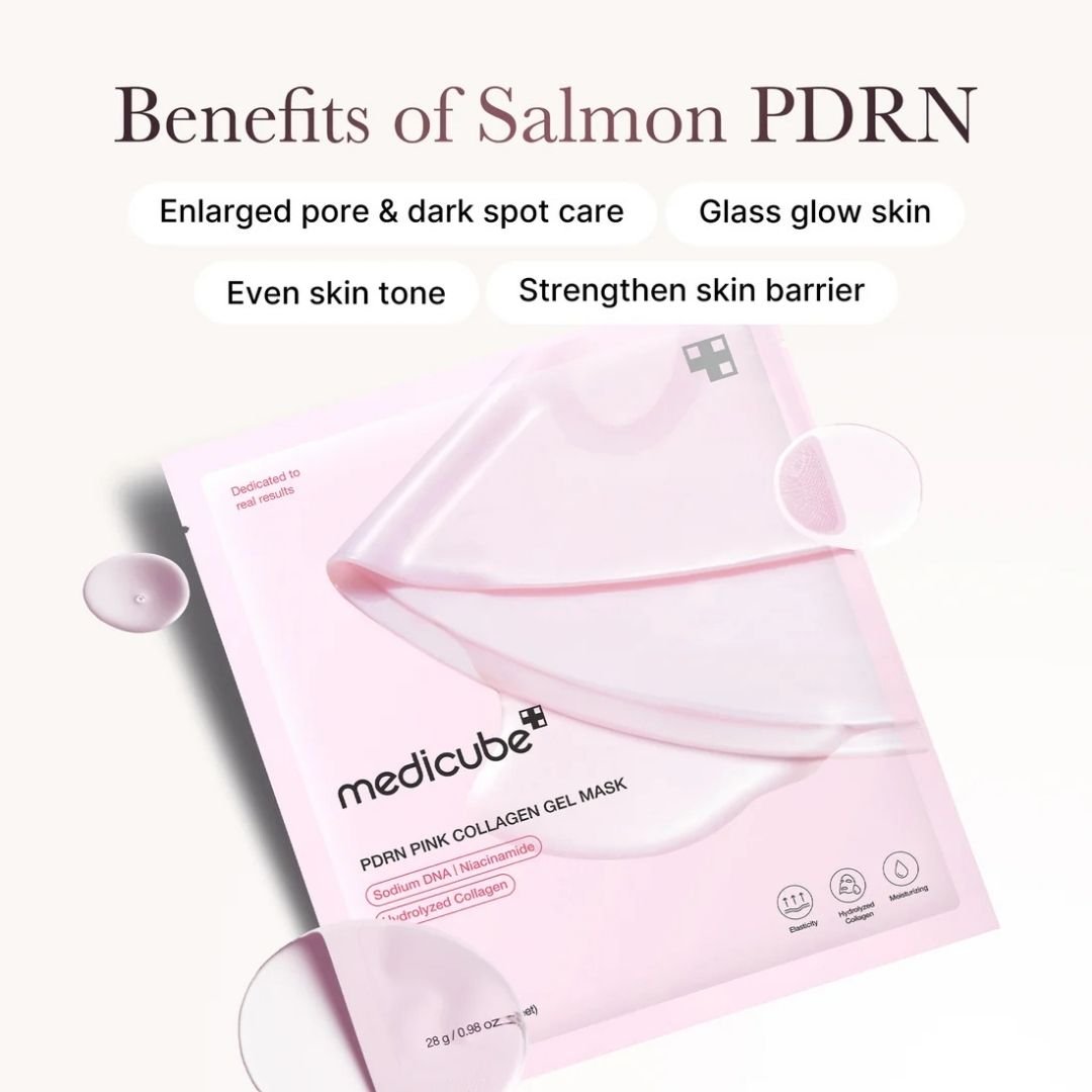 Medicube PDRN Pink Collagen Gel Mask 4pcs - Medicube - Vesa Beauty