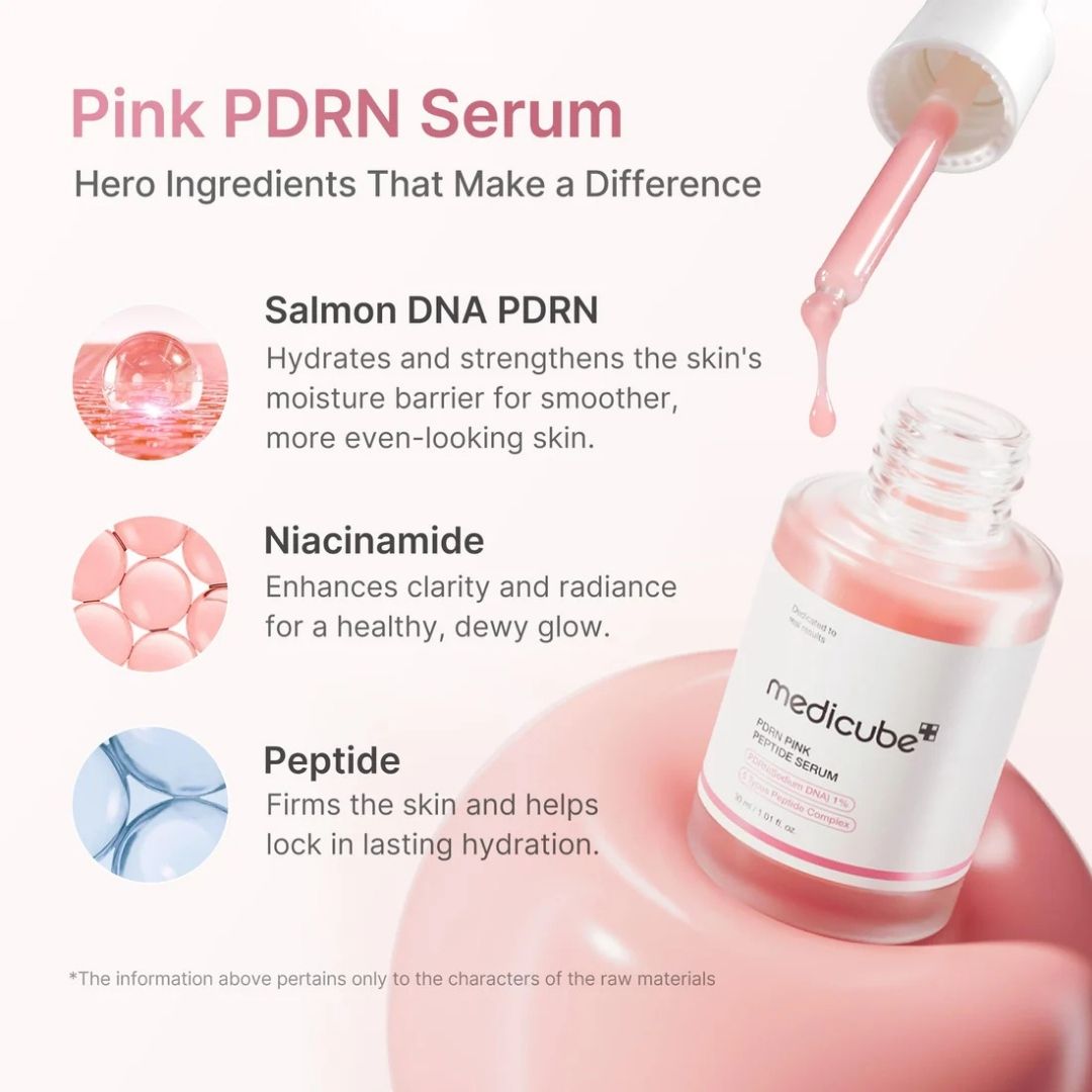 Natural Cosmetics Medicube PDRN Pink Peptide Serum 30ml