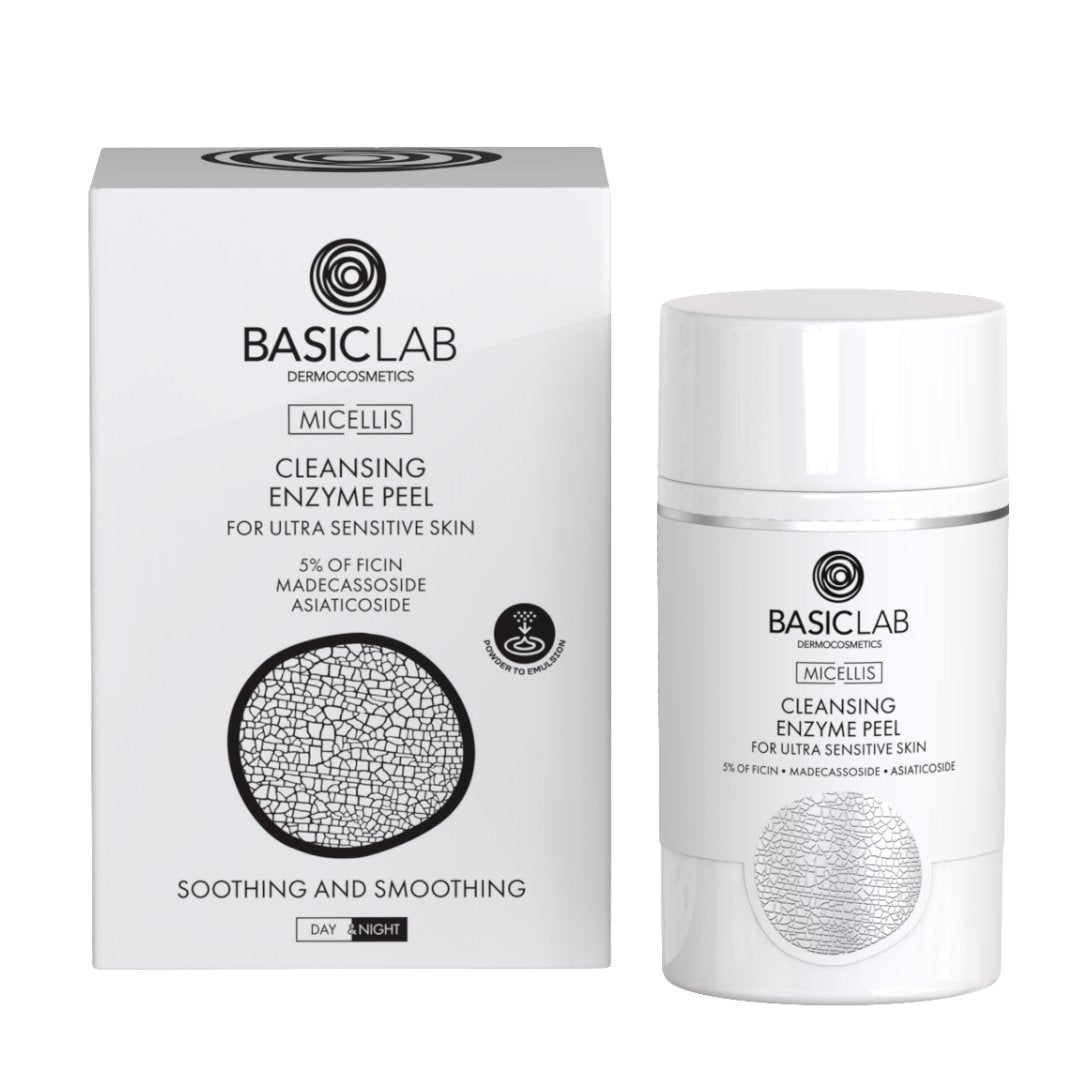 MICELLIS Cleansing Enzyme Peel for ultra - sensitive skin 35g - BasicLab - Vesa Beauty