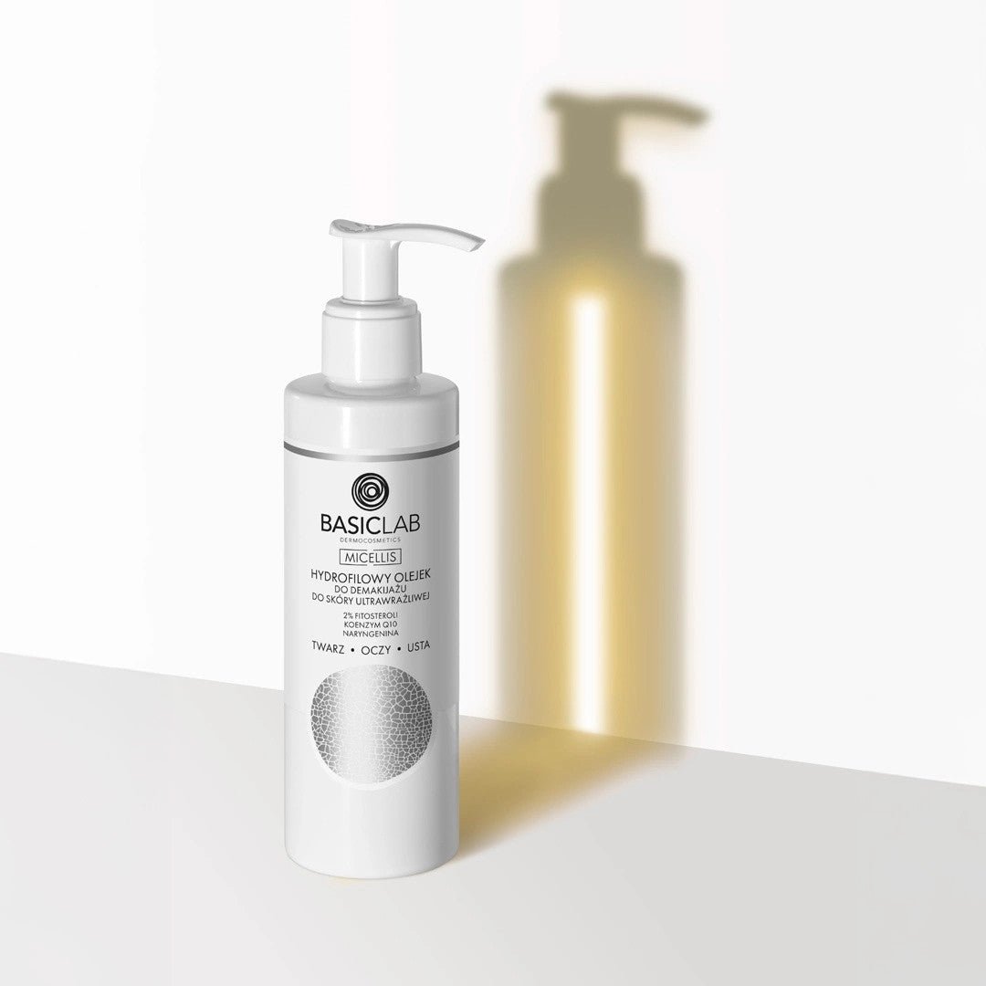 MICELLIS Hydrophilic make - up removal oil for ultra - sensitive skin 200ml - BasicLab - Vesa Beauty