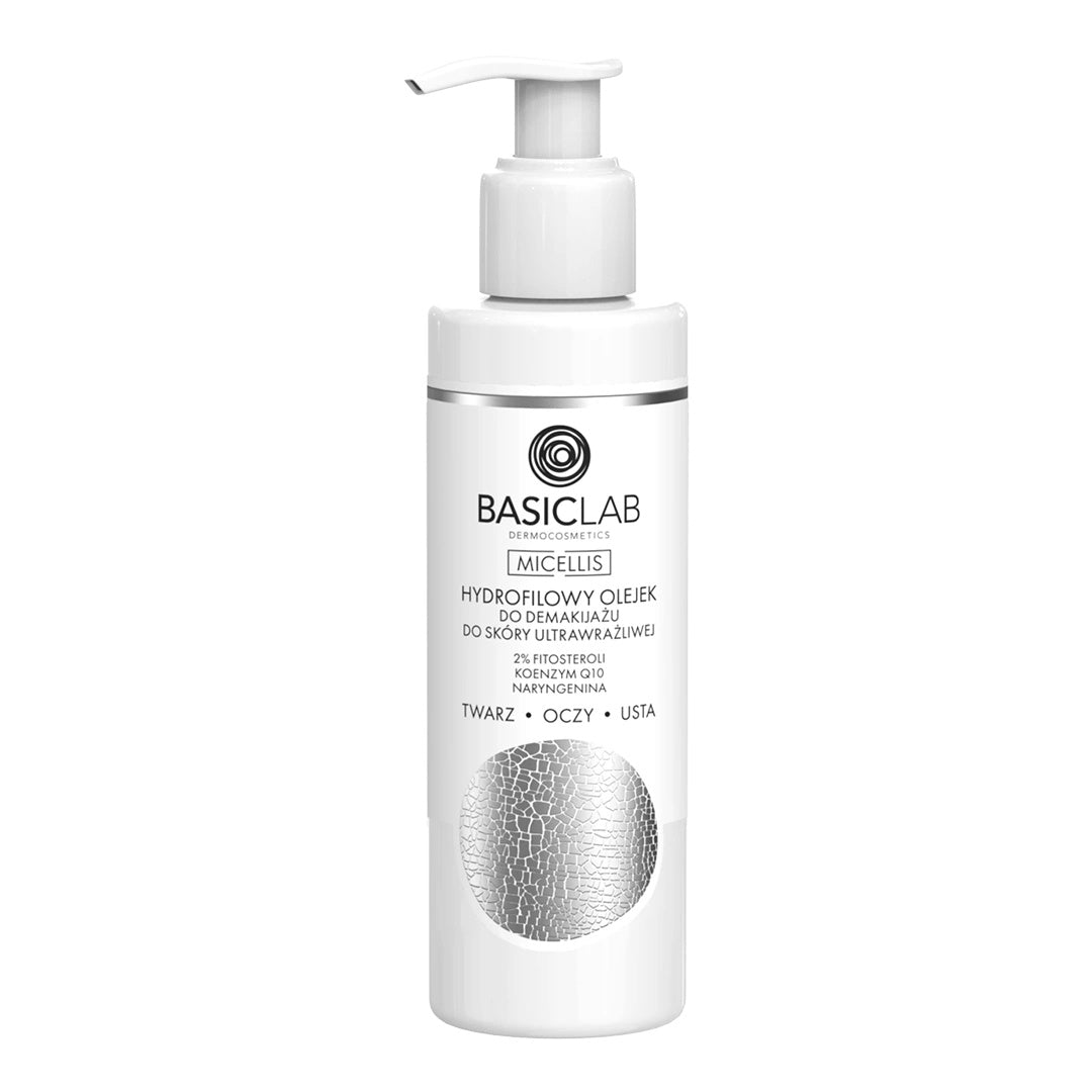 MICELLIS Hydrophilic make - up removal oil for ultra - sensitive skin 200ml - BasicLab - Vesa Beauty