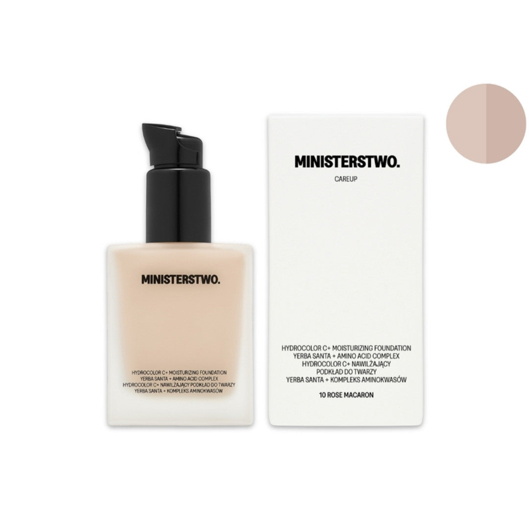 Natural Cosmetics CAREUP Moisturizing Foundation - No. 10 Rose Macaron 30ml