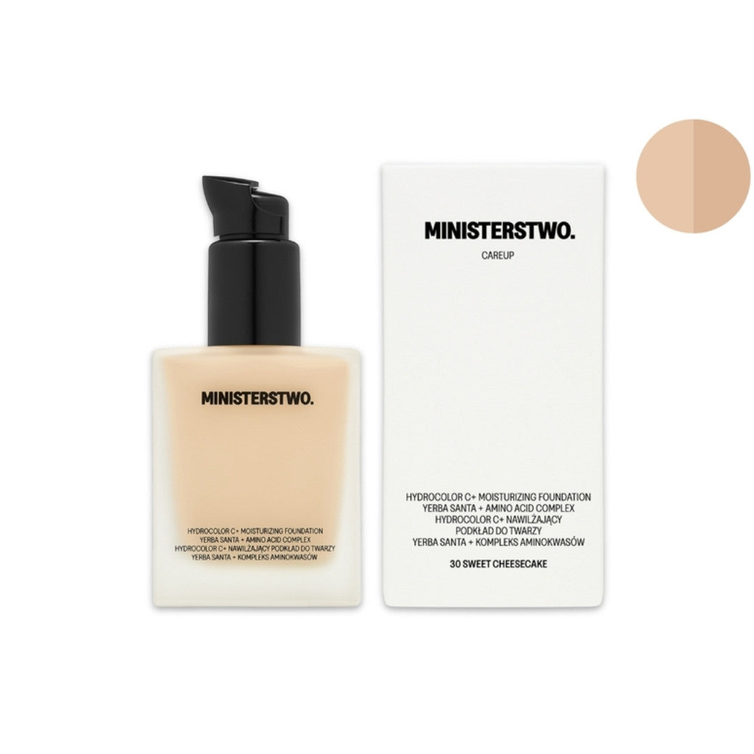 Natural Cosmetics CAREUP Moisturizing Foundation - No. 30 Sweet Cheesecake 30ml