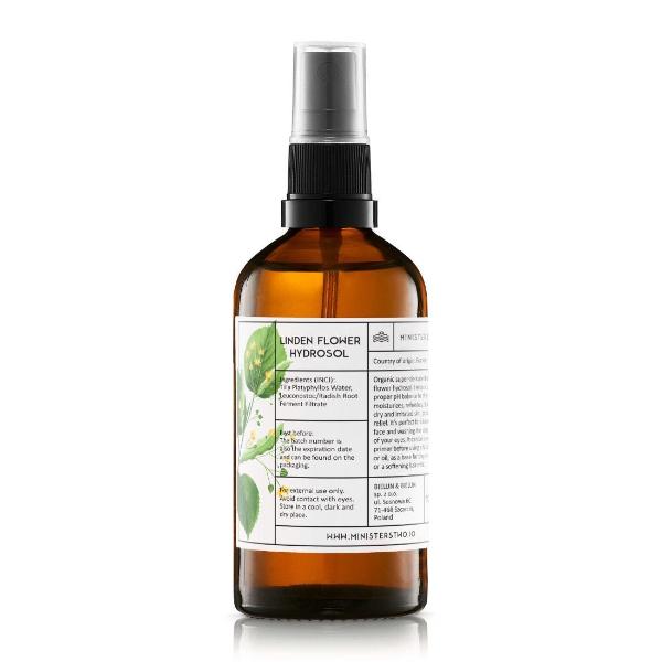 Ministerstwo Organic Linden Flower Hydrosol 100ml - Ministerstwo - Vesa Beauty