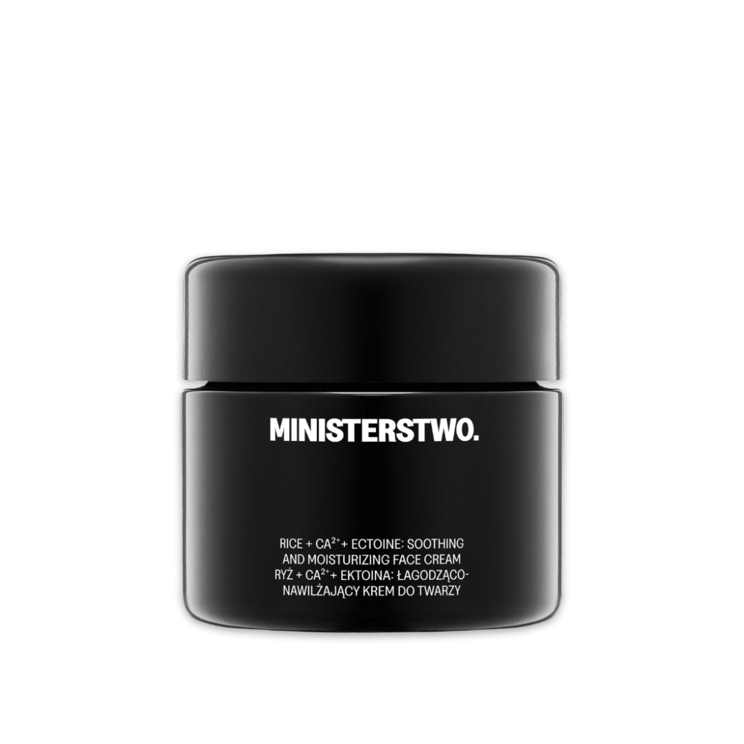 Ministerstwo RICE +Ca2 +Ectoine: Soothing &amp; Moisturizing Face Cream 50ml - Ministerstwo - Vesa Beauty