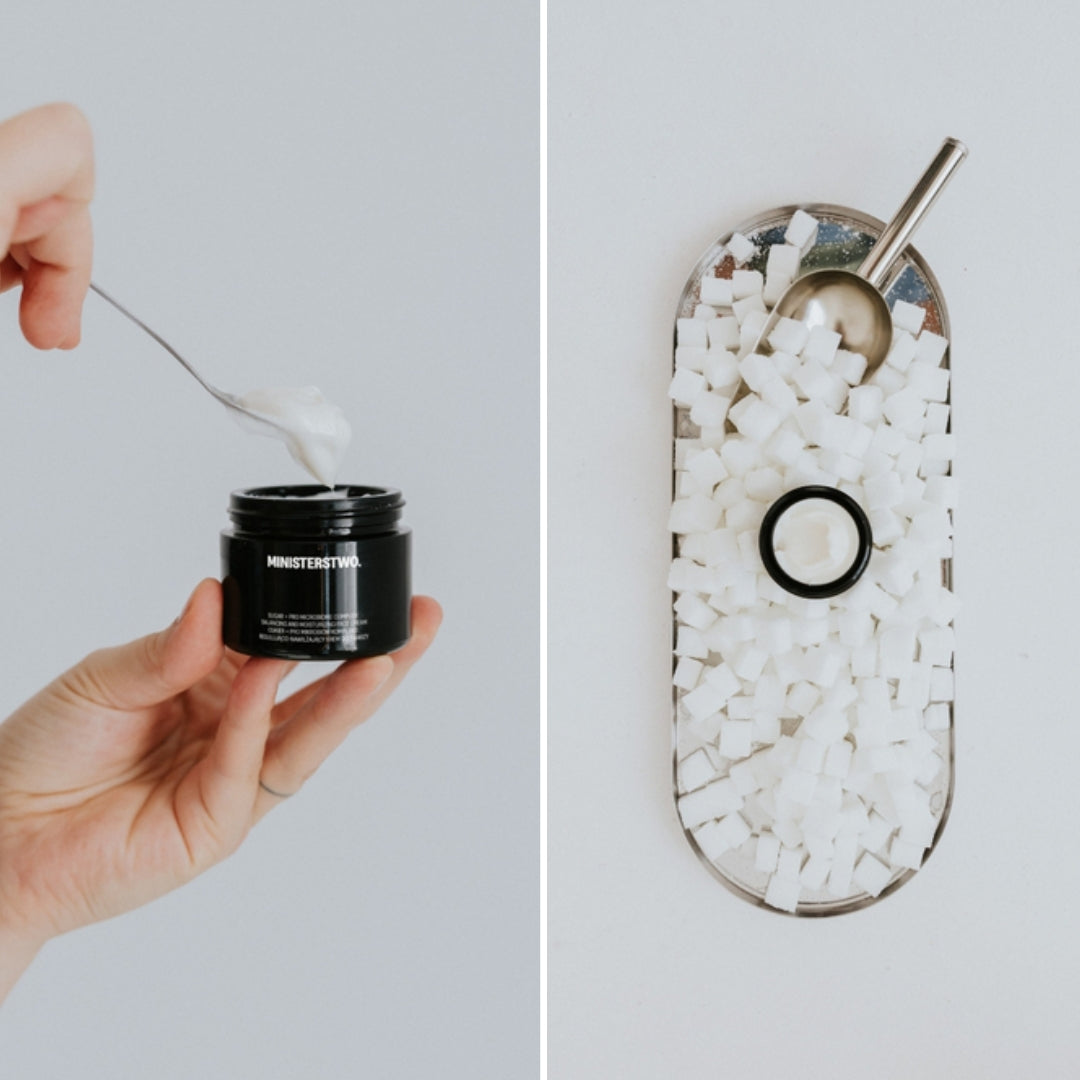 Natural Cosmetics Ministerstwo SUGAR +Pro Microbiome Complex: Balancing & Moisturizing Face Cream 50ml