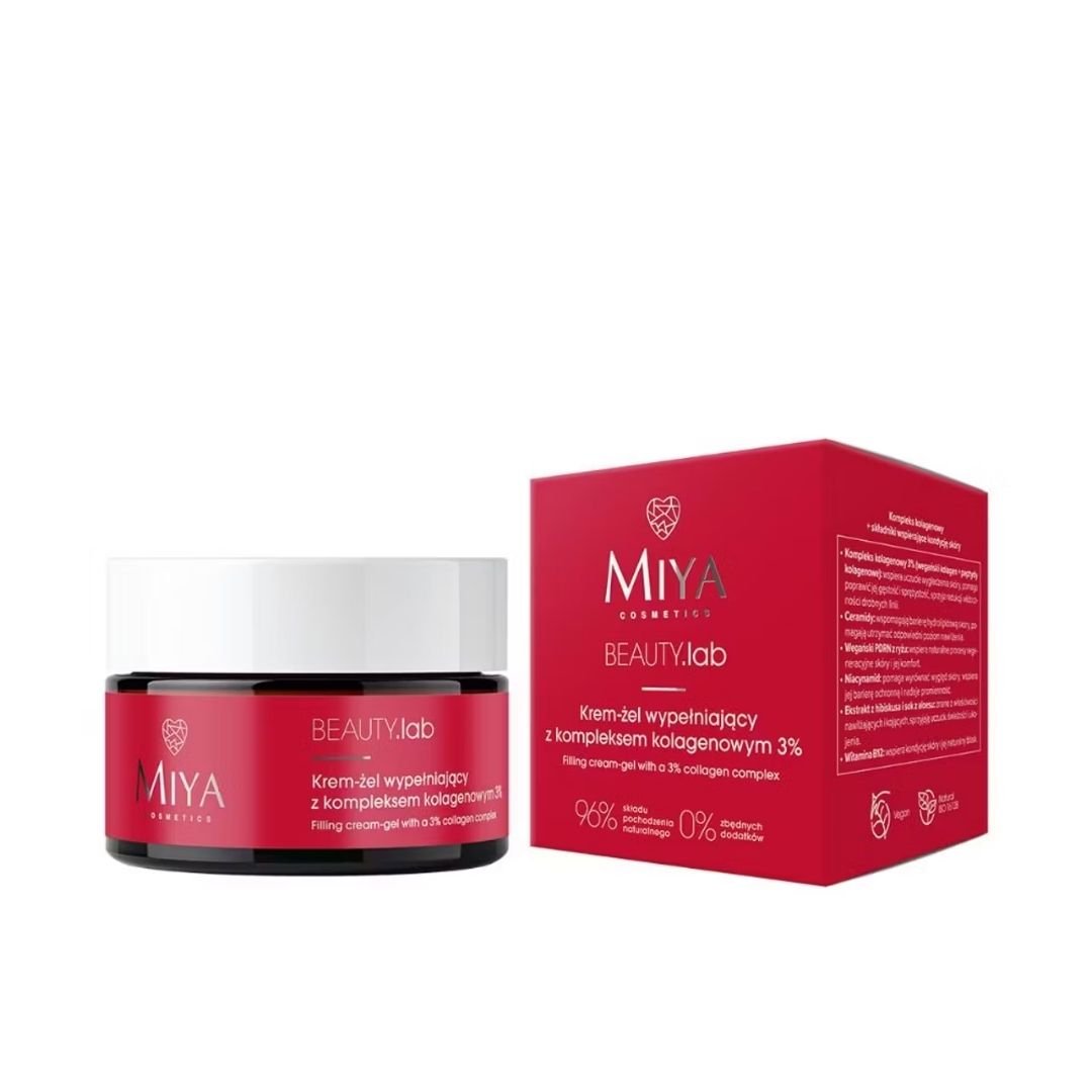 MIYA BEAUTY.lab Collagen Complex 3% Filling Cream-Gel 50ml - MIYA Cosmetics - Vesa Beauty