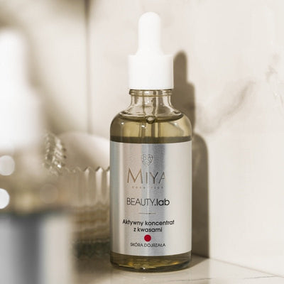 MIYA Cosmetics BEAUTY.Lab Active concentrate with acids - mature skin 50ml - MIYA Cosmetics - Vesa Beauty