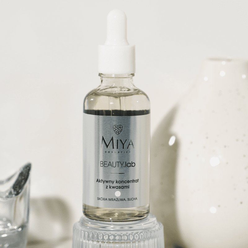 MIYA Cosmetics BEAUTY.Lab Active concentrate with acids - sensitive, dry skin 50ml - MIYA Cosmetics - Vesa Beauty