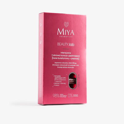MIYA Cosmetics BEAUTY.lab Intensive 7-day firming treatment [succinic acid + peptides] 7x1,5ml - MIYA Cosmetics - Vesa Beauty