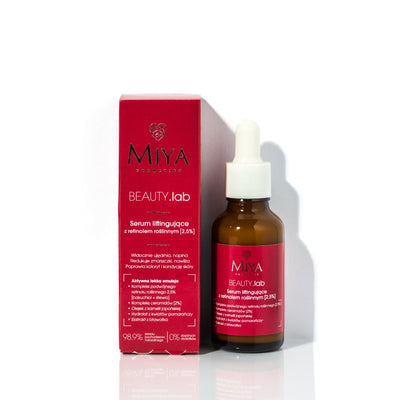 MIYA Cosmetics BEAUTY.Lab Lifting serum with plant retinol 2.5% 30ml - MIYA Cosmetics - Vesa Beauty