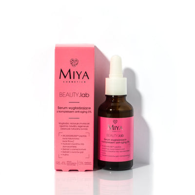 MIYA Cosmetics BEAUTY.Lab Smoothing serum with anti-aging complex 5% 30ml - MIYA Cosmetics - Vesa Beauty