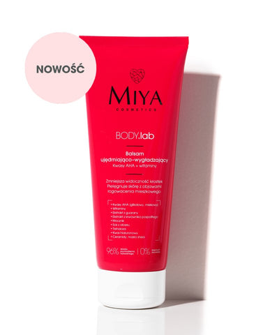 MIYA Cosmetics BODY.lab Firming and smoothing balm AHA acids + vitamins 200ml - MIYA Cosmetics - Vesa Beauty
