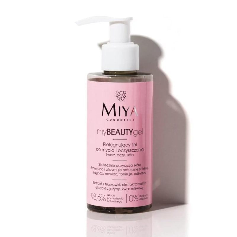 MIYA Cosmetics myBEAUTYgel Caring cleansing gel wash 140ml - MIYA Cosmetics - Vesa Beauty