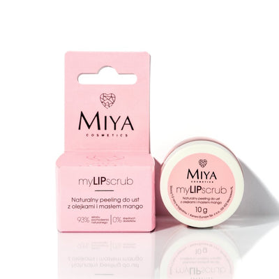 MIYA Cosmetics myLIPscrub Lip scrub with oils and mango butter 10g - MIYA Cosmetics - Vesa Beauty