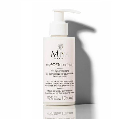 MIYA Cosmetics mySOFTemulsion Micellar emulsion for makeup removal and cleansing 140ml - MIYA Cosmetics - Vesa Beauty