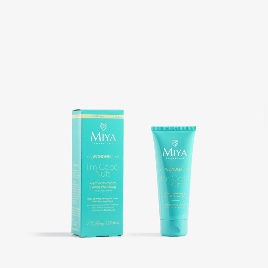 MIYA Cosmetics myWONDERBALM I’m Coco Nuts Moisturizing cream with coconut water 75ml - MIYA Cosmetics - Vesa Beauty