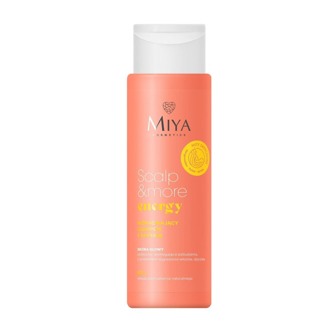 MIYA Cosmetics Scalp & More ENERGY Strengthening Shampoo with Caffeine 300ml - MIYA Cosmetics - Vesa Beauty