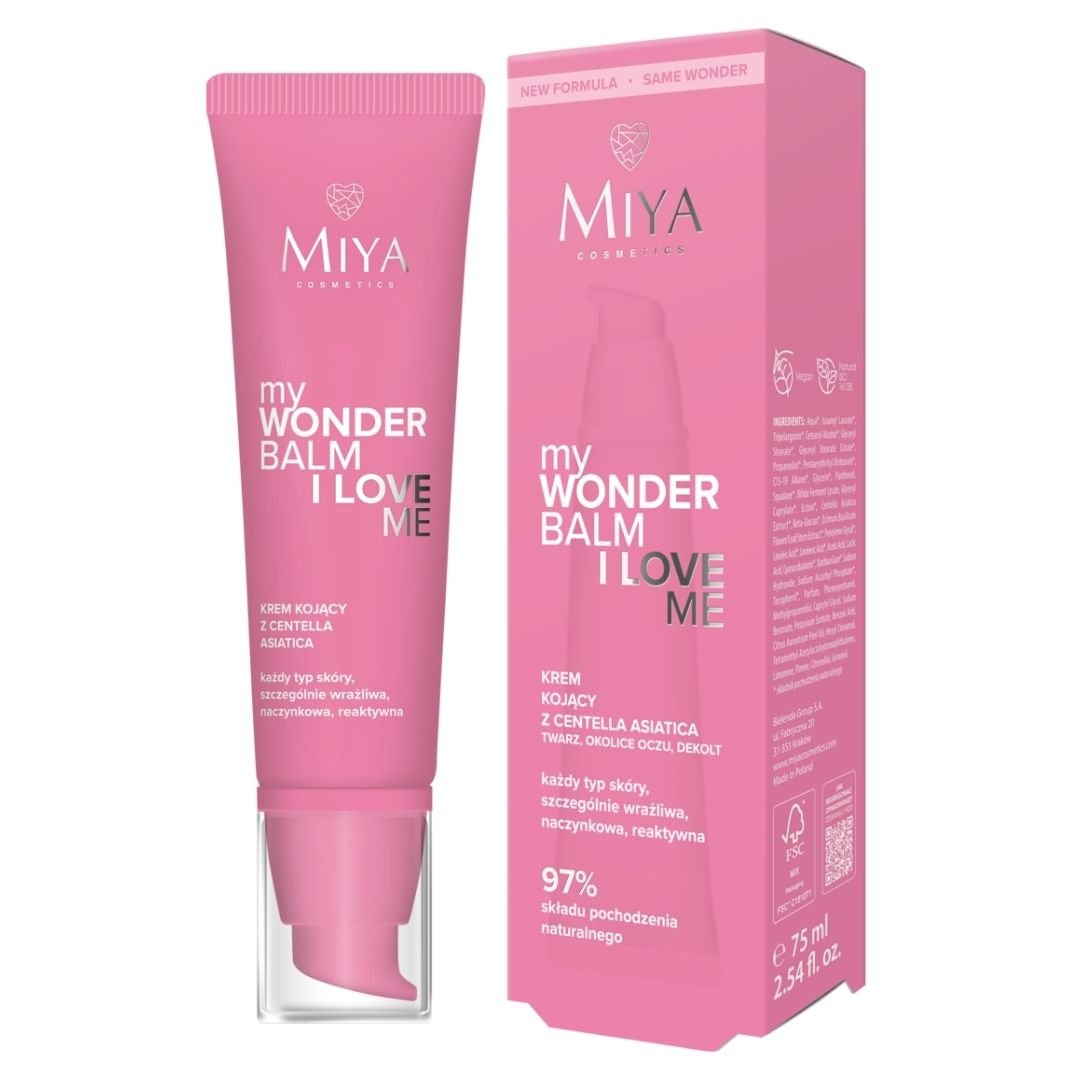 MIYA myWONDERBALM I Love Me - Soothing Face Cream with Centella Asiatica 75ml - MIYA Cosmetics - Vesa Beauty