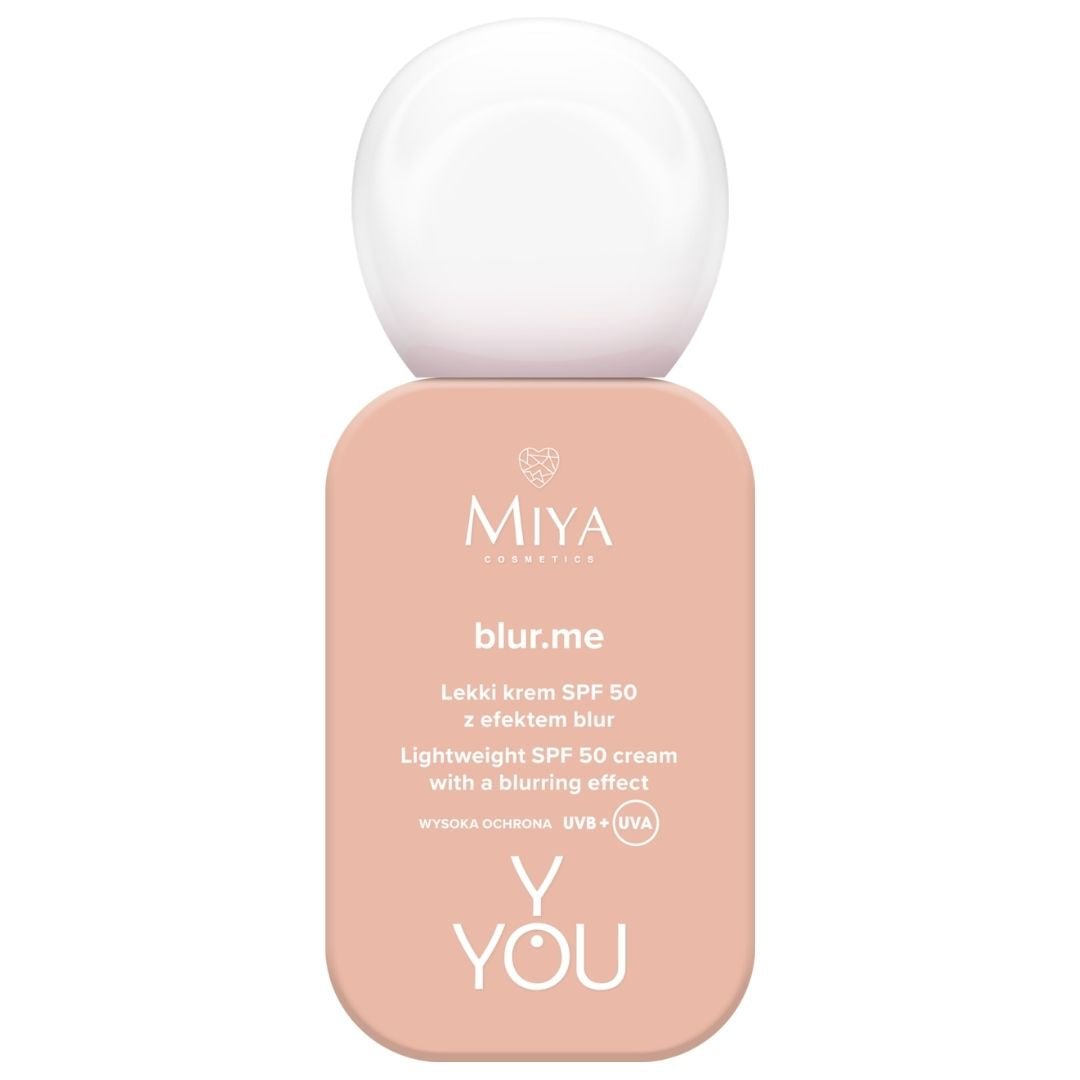 Miya Y.YOU blur.me Lightweight SPF50 cream with blurring effect 30ml - MIYA Cosmetics - Vesa Beauty