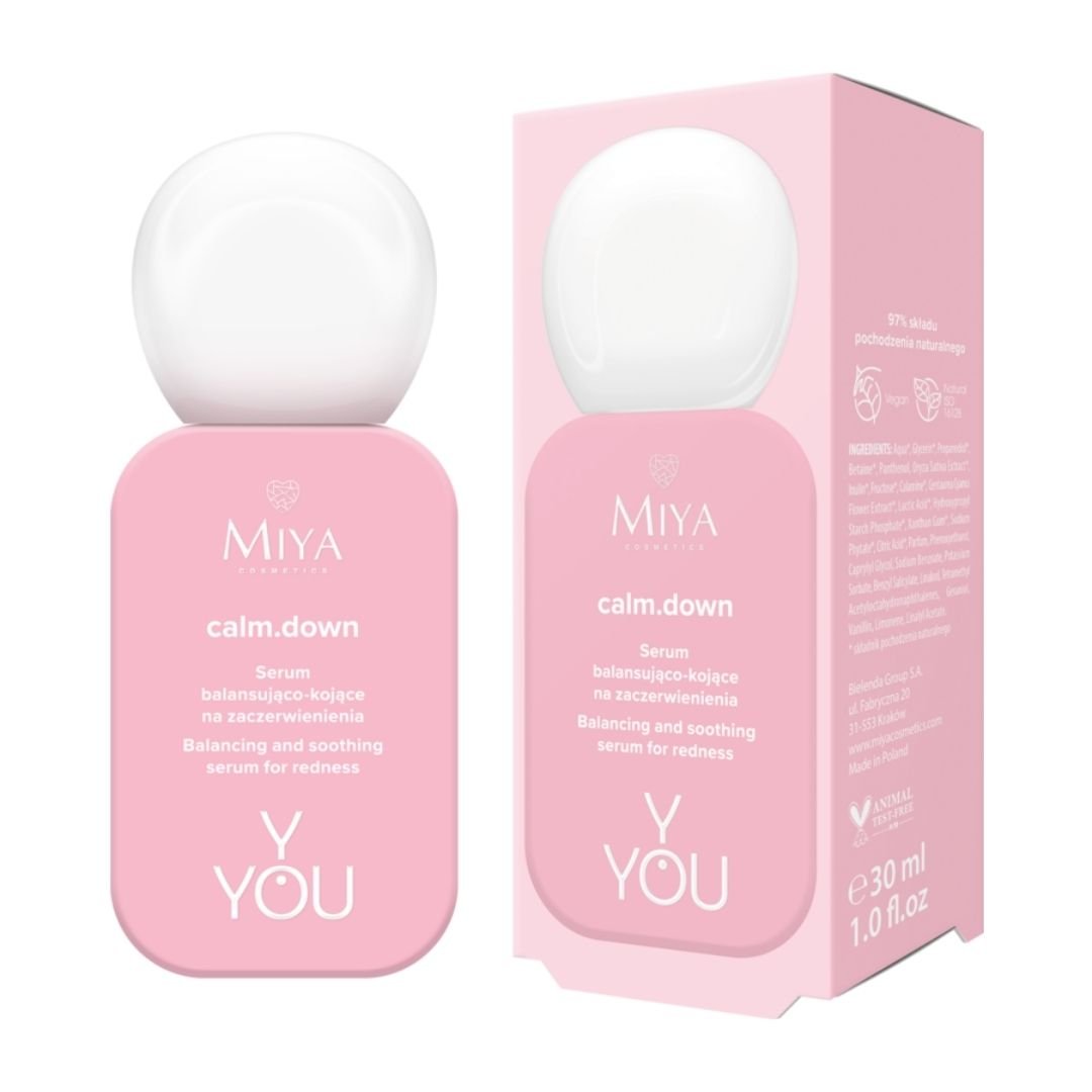 Miya Y.YOU calm.down Balancing & soothing anti‑redness serum 30ml - MIYA Cosmetics - Vesa Beauty