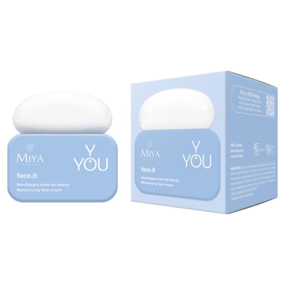 Miya Y.YOU face.it Moisturizing face cream 50ml - MIYA Cosmetics - Vesa Beauty