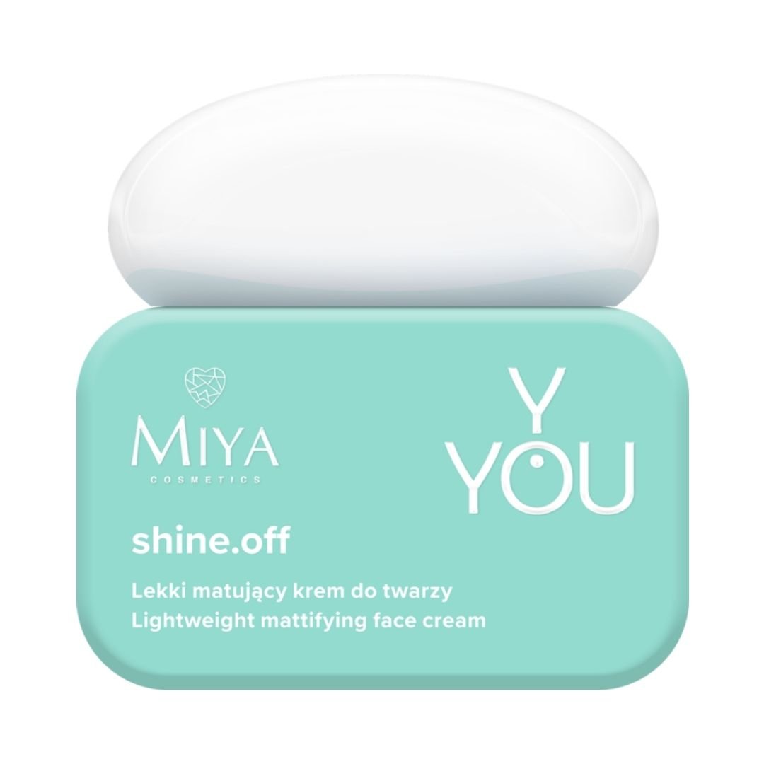 Miya Y.YOU shine.off Lightweight mattifying face cream 50ml - MIYA Cosmetics - Vesa Beauty