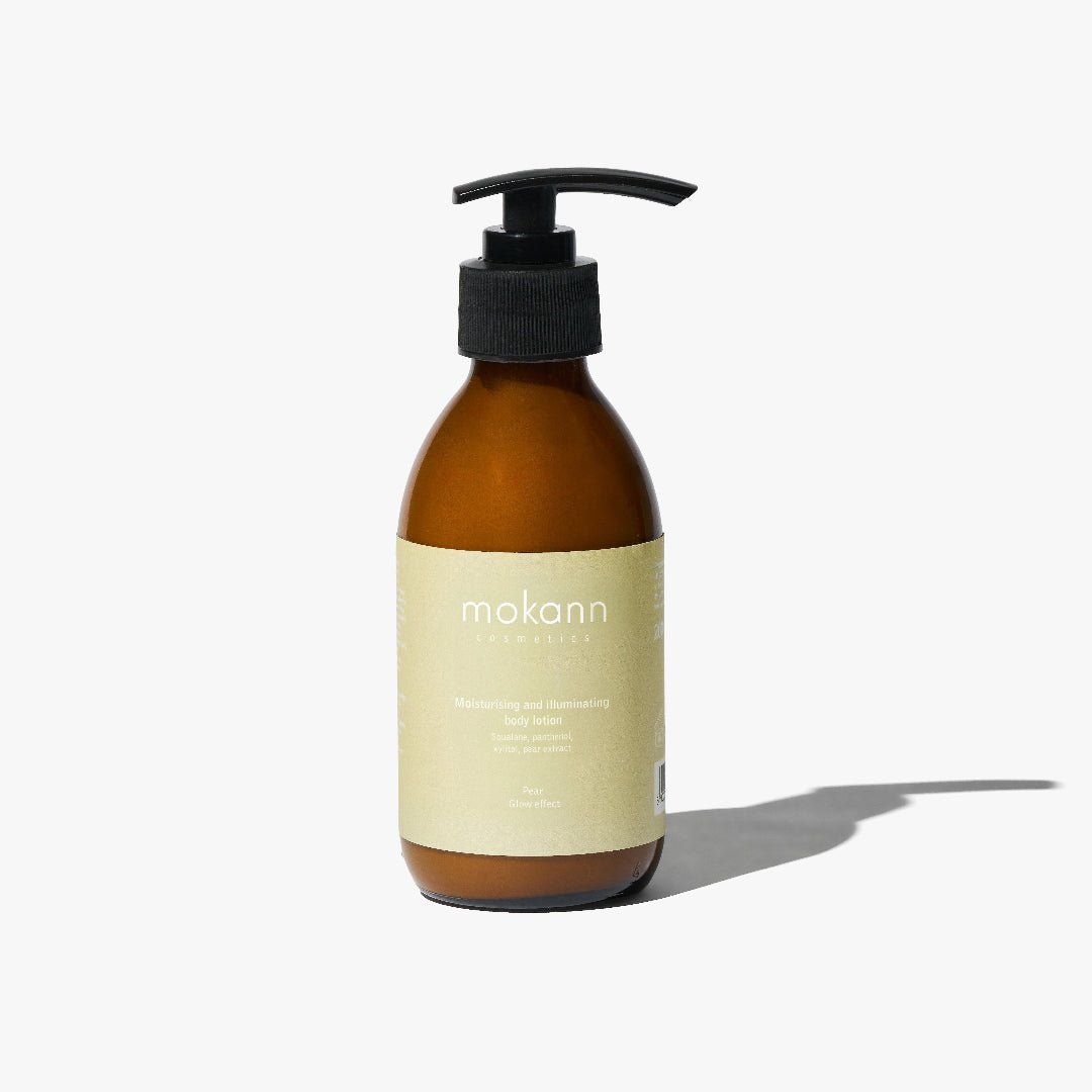 Mokann Moisturizing & Illuminating Body Lotion PEAR glow effect 200ml - Mokann - Vesa Beauty