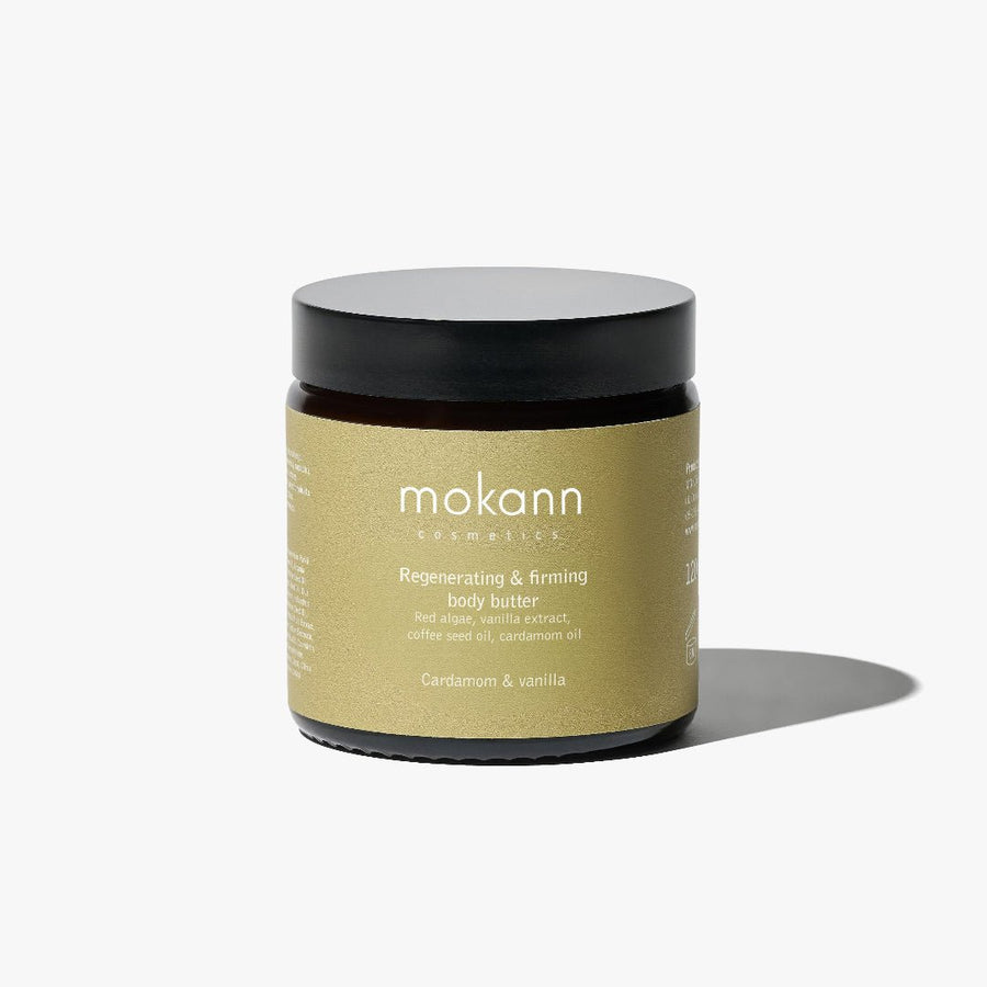 Mokann Regenerating & Firming Body Butter CARDAMOM & VANILLA 120ml - Mokann - Vesa Beauty