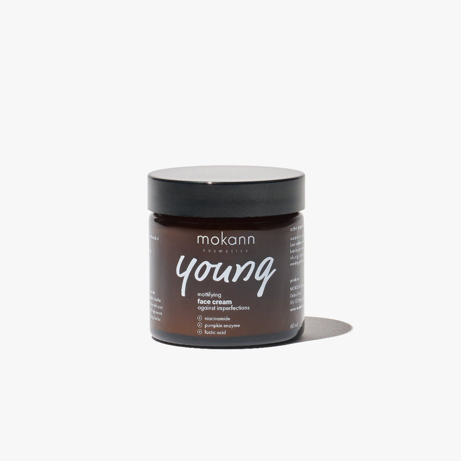 Mokann YOUNG Mattifying Face Cream against imperfections 60ml - Mokann - Vesa Beauty