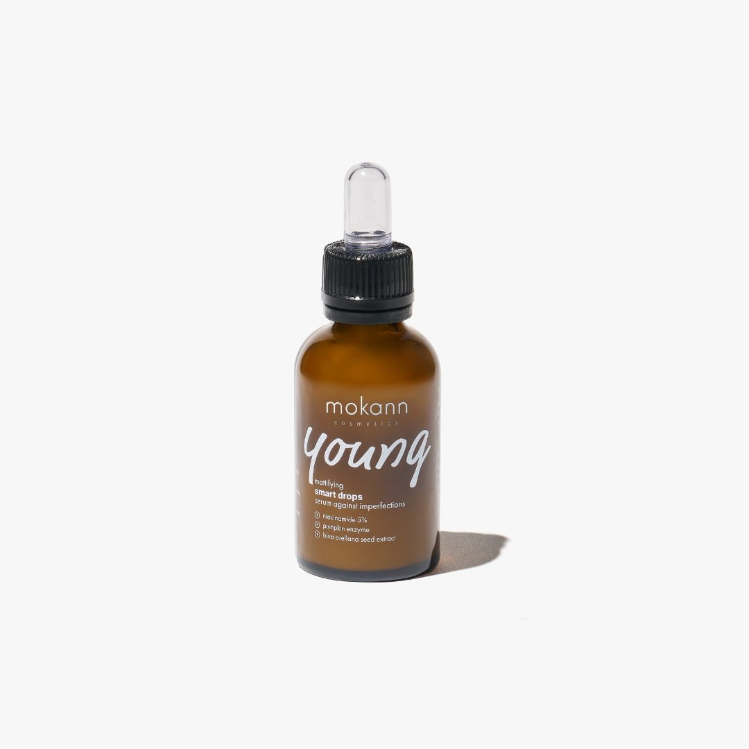 Mokann YOUNG Mattifying Smart Drops Serum against imperfection 30ml - Mokann - Vesa Beauty