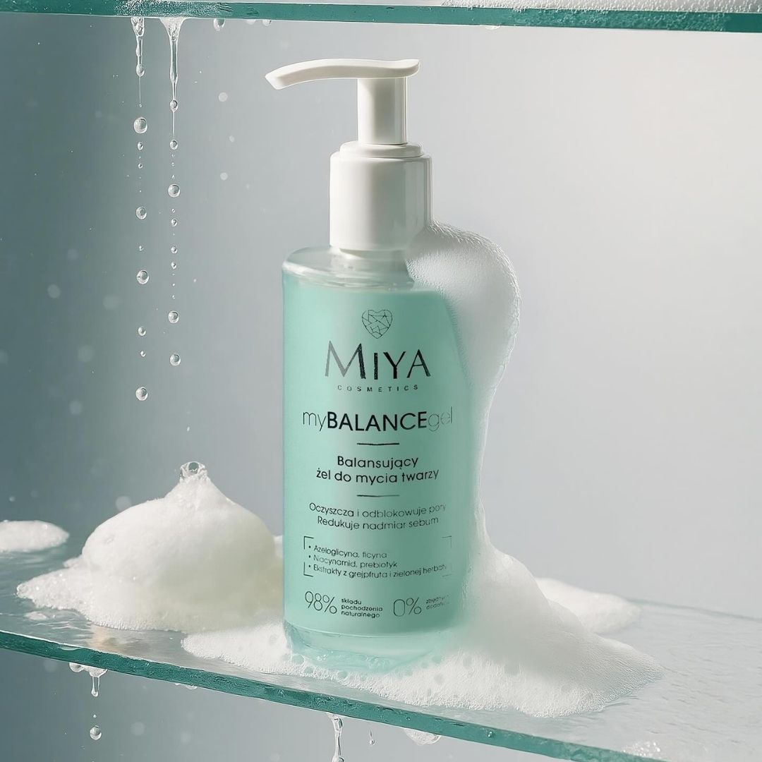 myBALANCEgel Balancing face wash gel 140ml - MIYA Cosmetics - Vesa Beauty