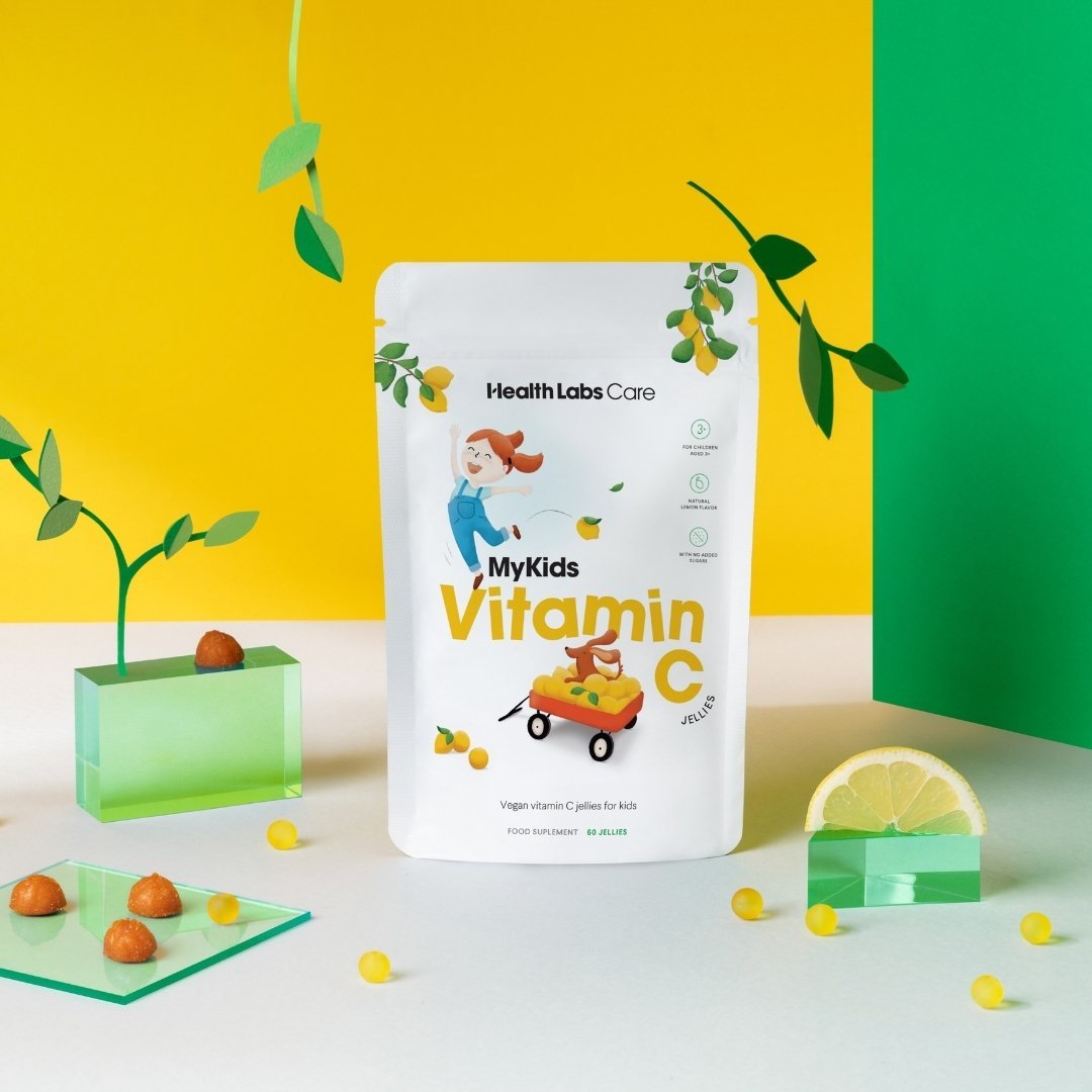 MyKids Vitamin C - vegan gummies for kids 60 pieces - HealthLabs Care - Vesa Beauty