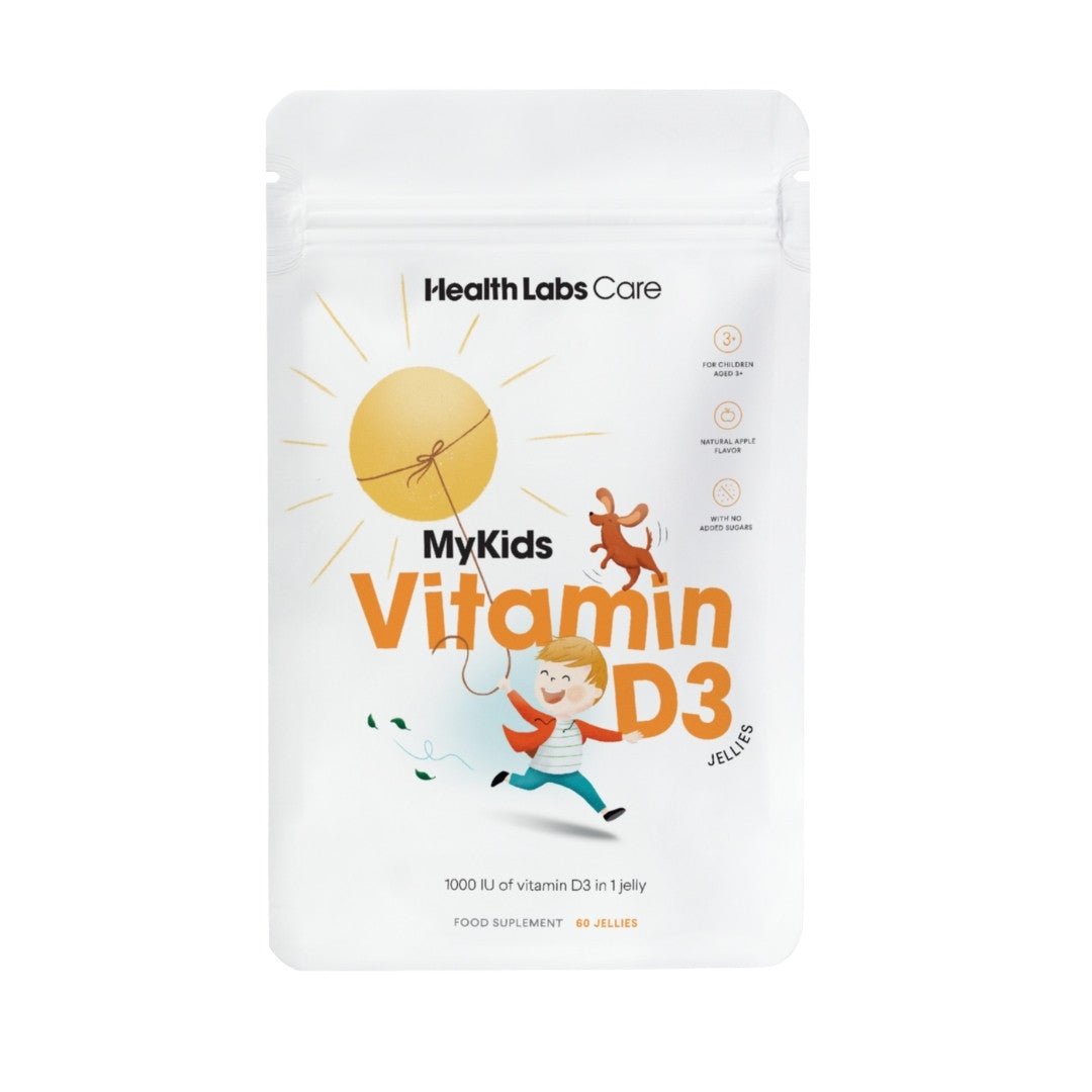 MyKids Vitamin D3 gummies - Vegan vitamin D gummies for children 60pcs - HealthLabs Care - Vesa Beauty