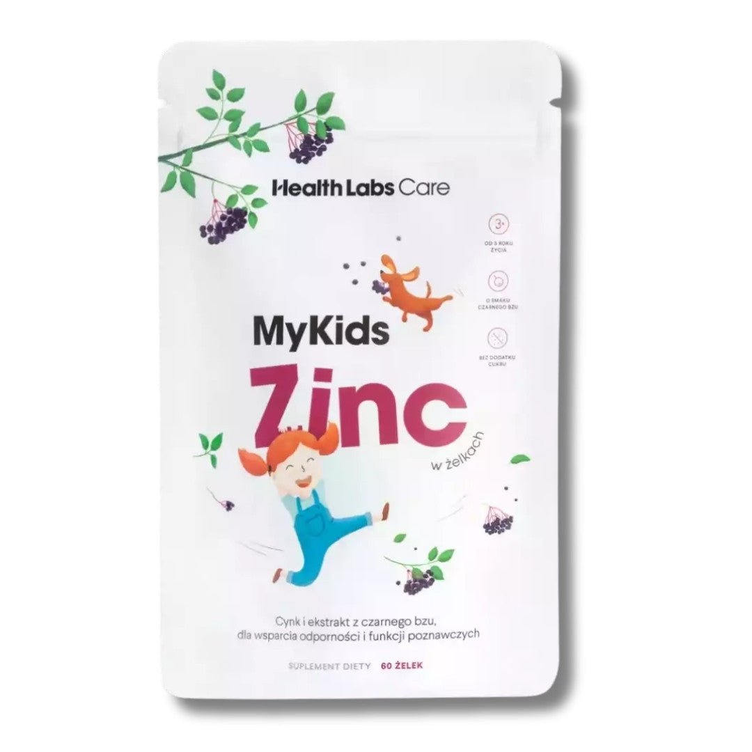 MyKids Zinc - Jellies with zinc for children 60pcs - HealthLabs Care - Vesa Beauty