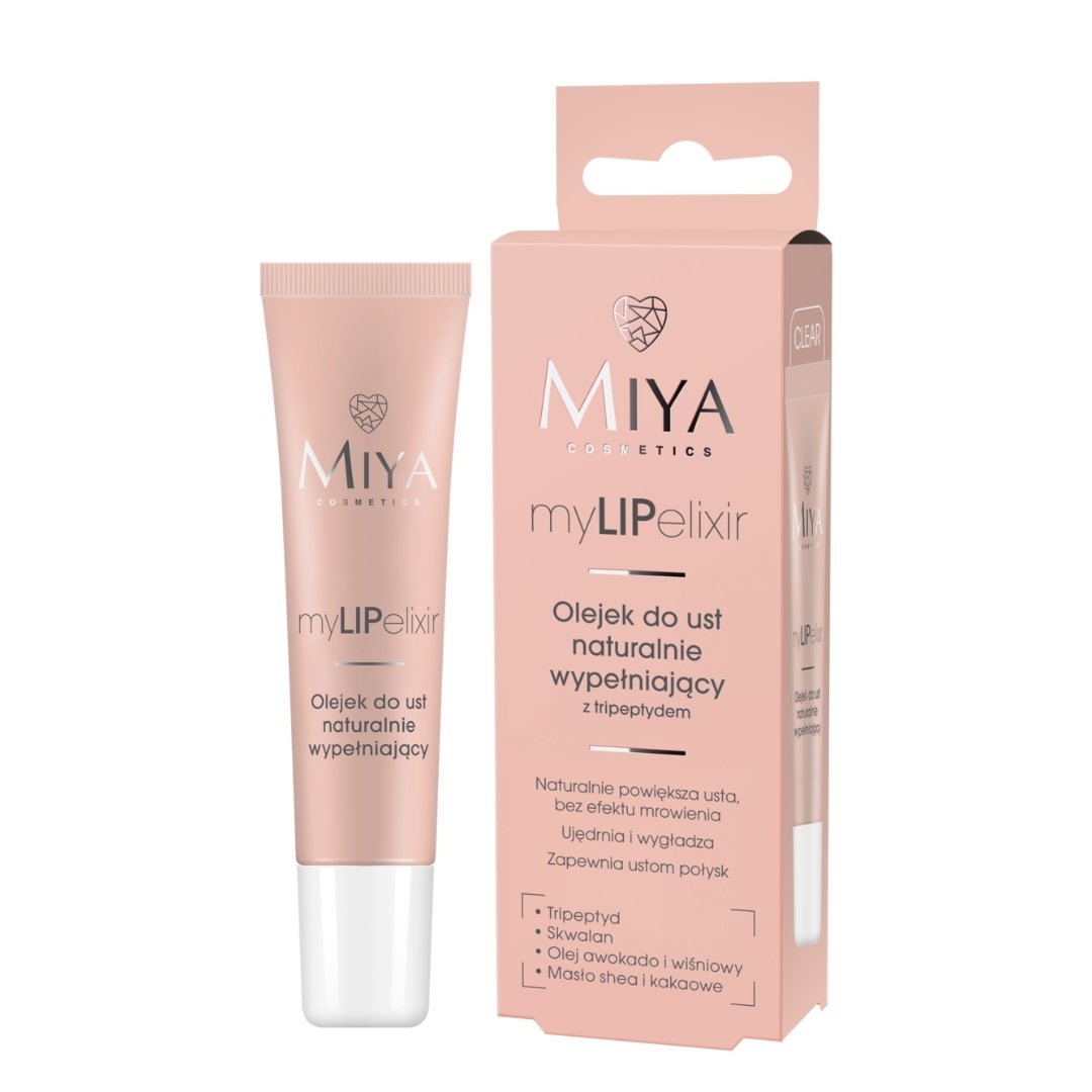 myLIPelixir Natural Lip Plumping Oil - Clear 10g - MIYA Cosmetics - Vesa Beauty