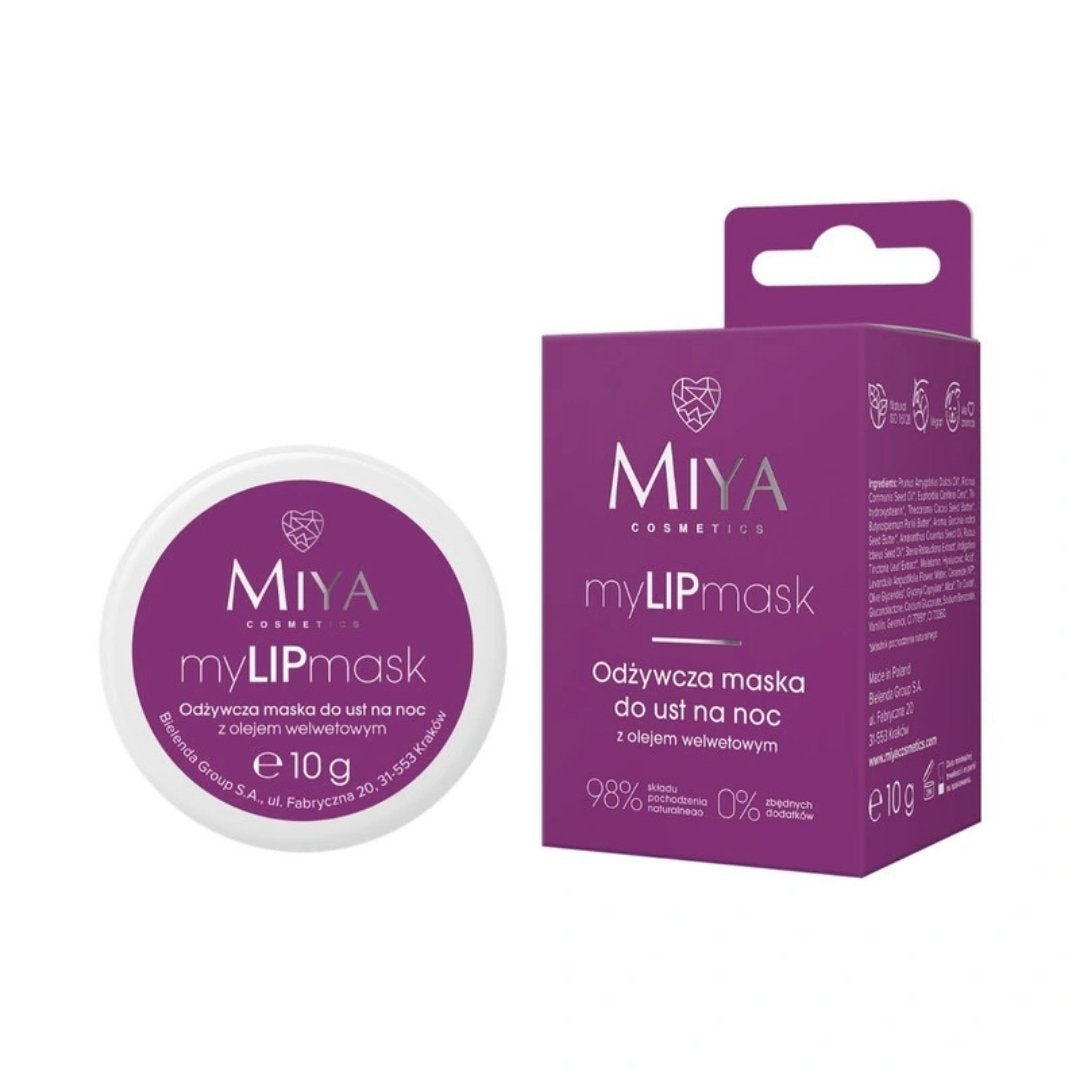 myLIPmask Nourishing night lip mask 10g - MIYA Cosmetics - Vesa Beauty