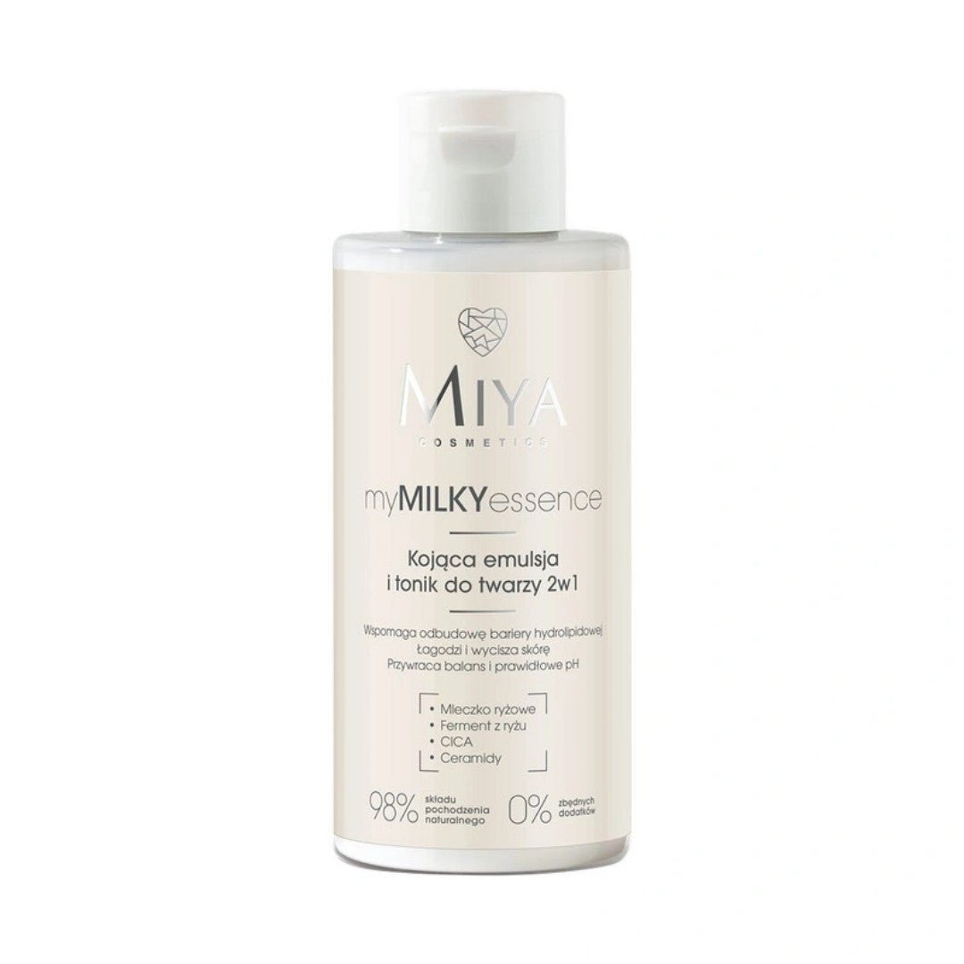myMILKYessence 2in1 Soothing face emulsion & toner 150ml - MIYA Cosmetics - Vesa Beauty