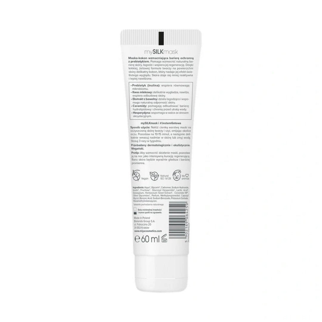 mySILKmask Barrier - strengthening cocoon mask with prebiotic 60ml - MIYA Cosmetics - Vesa Beauty