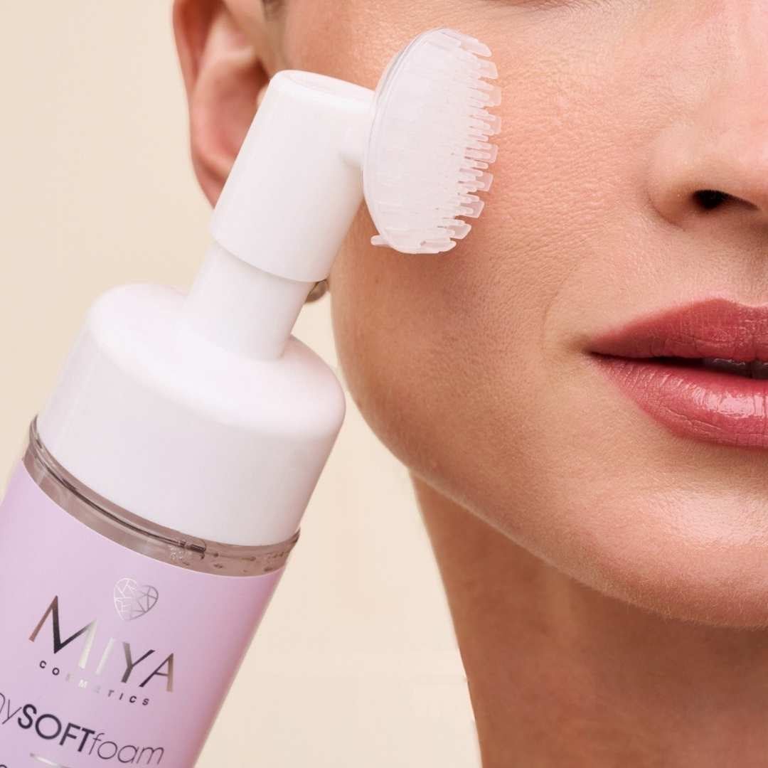 mySOFTfoam Soothing face cleansing foam with prebiotics 150ml - MIYA Cosmetics - Vesa Beauty