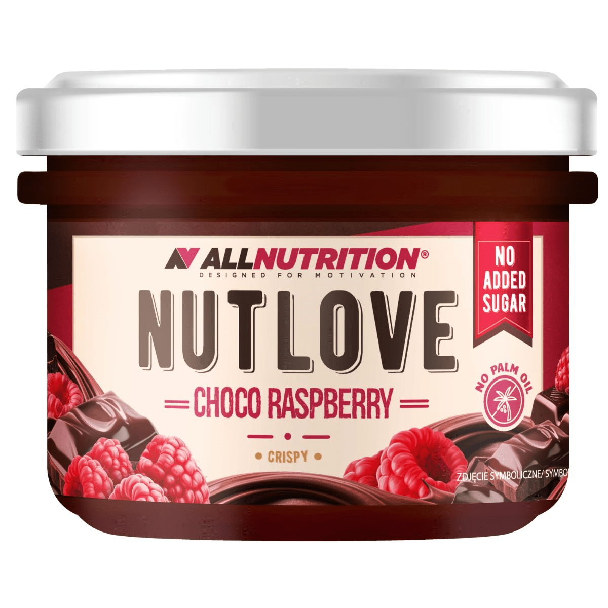 NUTLOVE Cream Choco Raspberry Crispy 200g - ALLNUTRITION - Vesa Beauty
