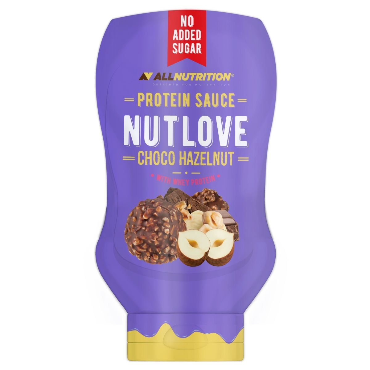 NUTLOVE Protein Sauce Choco Hazelnut 280g - ALLNUTRITION - Vesa Beauty