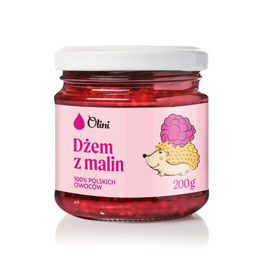 Olini Raspberry Jam for Kids 200g - Olini - Vesa Beauty